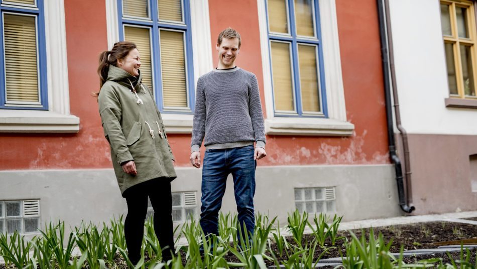 Marita Sanni i Prosjektdivisjonen i Bymiljøetaten og overingeniør Endre Langeland i Vann- og avløpsetaten.