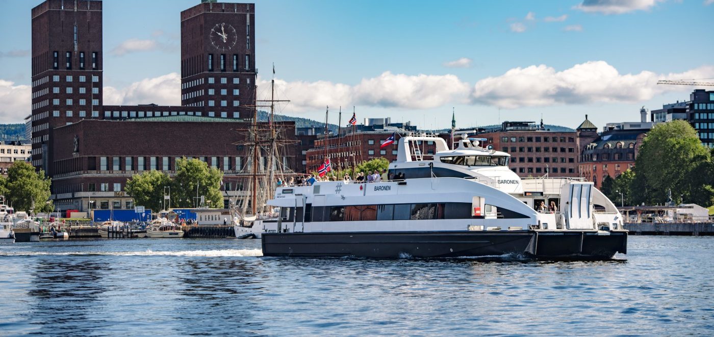 Hurtigbåt Baronen i Oslofjorden