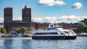 Hurtigbåt Baronen i Oslofjorden