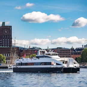 Hurtigbåt Baronen i Oslofjorden