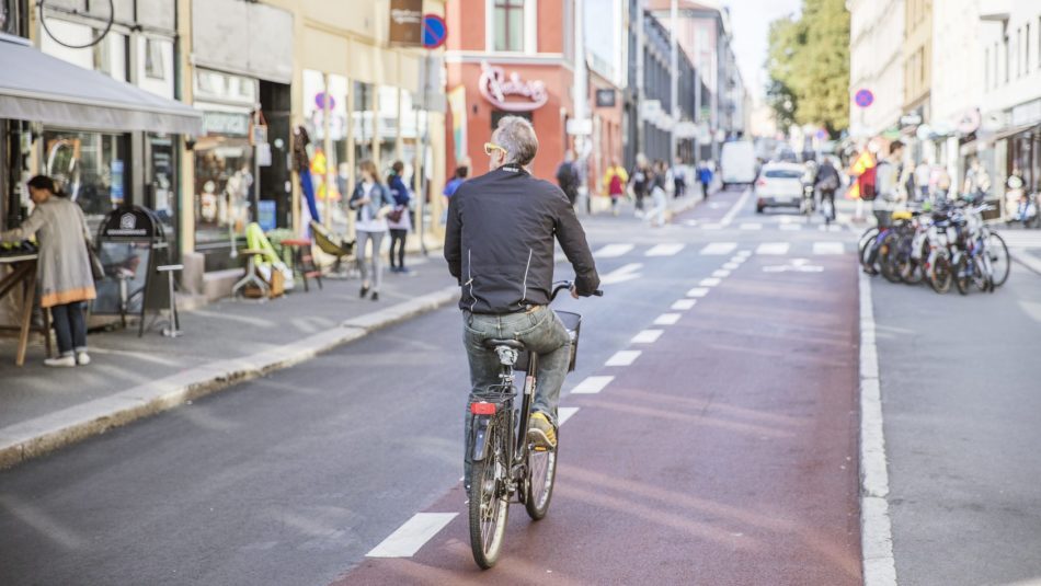 syklist i Oslo