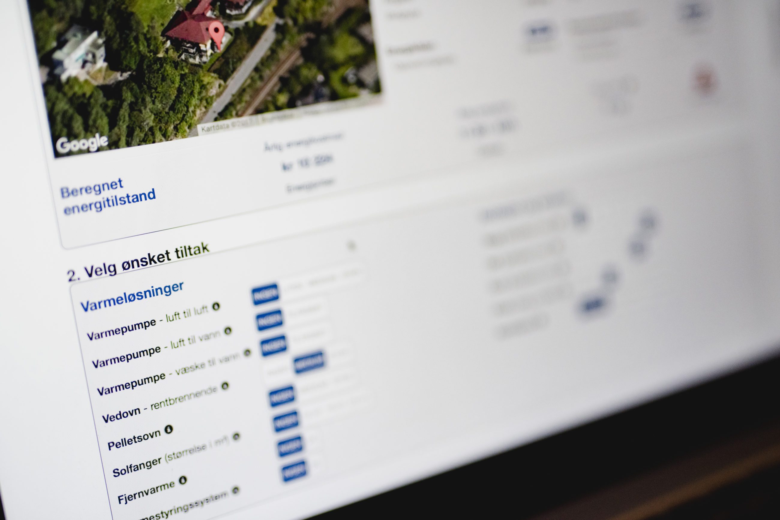 Nettsiden energiportalen