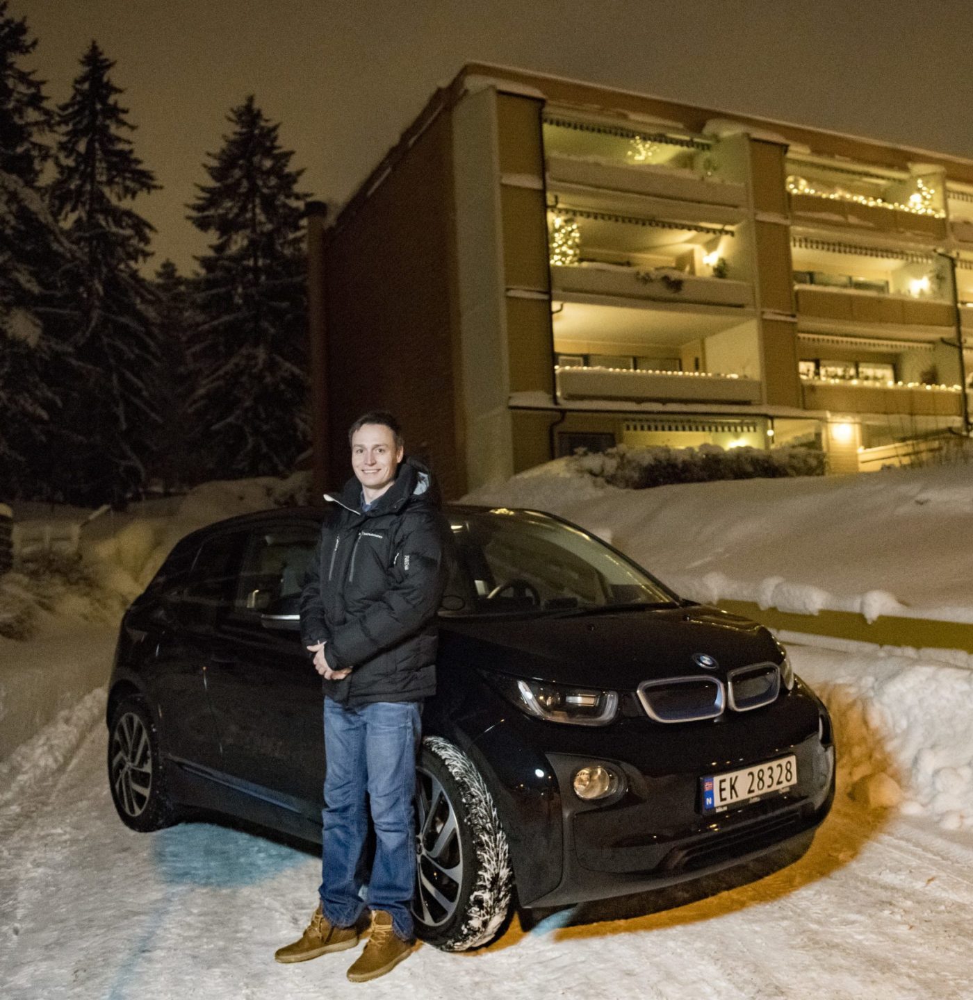 Fredrik Ness Engh, styreleder i Nordseterskogen borettslag