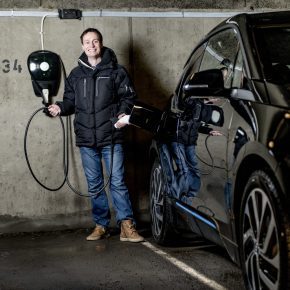 Fredrik Ness Engh, chairman of Nordseterskogen housing cooperative