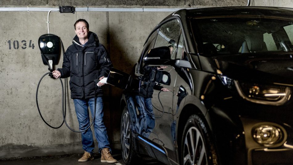 Fredrik Ness Engh, chairman of Nordseterskogen housing cooperative