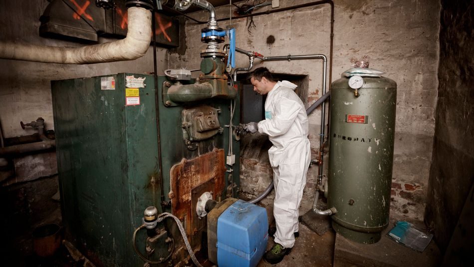 Oslo kommune gir støtte til borettslag som vil fjerne oljefyren og oljetanken og skifter til miljøvennlig oppvarming