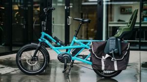 Turkis longtail elsykkel fra Tern