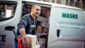 Maske bruker elektriske varebiler i sine leveranser til Oslo kommune