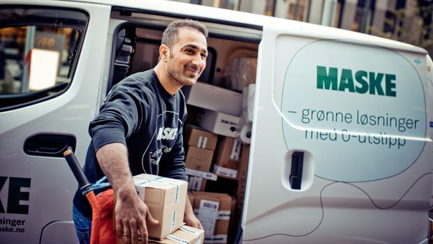 Maske bruker elektriske varebiler i sine leveranser til Oslo kommune