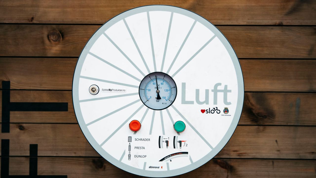lufttrykk til vintersykling