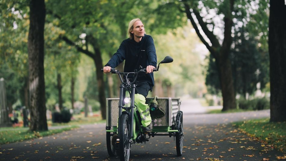 En av miljøambassadørene i Oslo