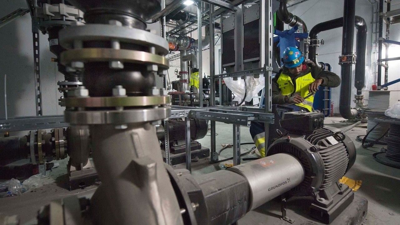 Varmeveksleren til Nasjonalmuseet