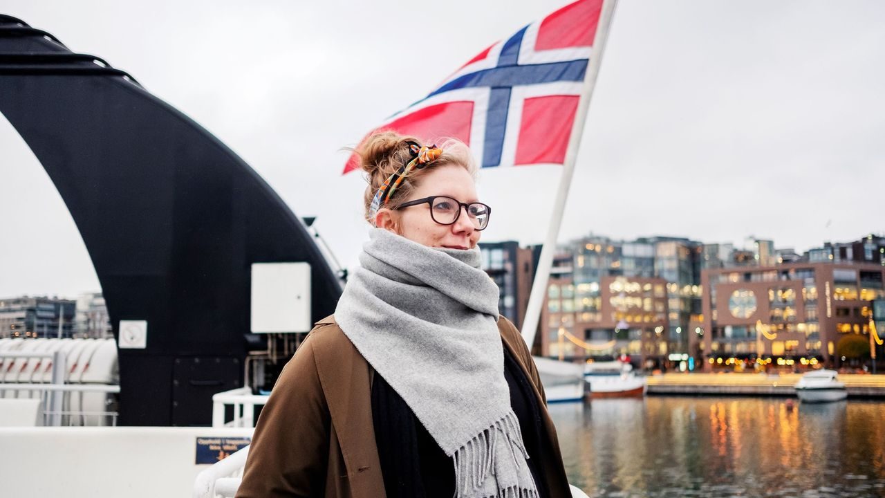 En av miljøambassadørene i Oslo