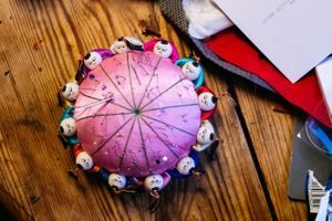 nålepute på frivillig sykurs