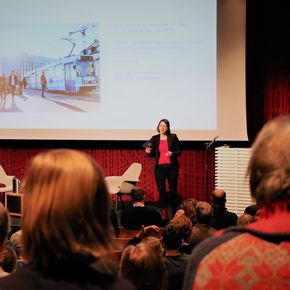 Fra høringsmøtet om ny klimastrategi på Litteraturhuset