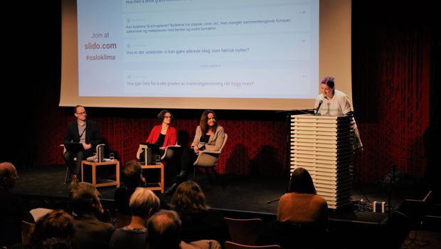 Fra høringsmøtet om faggrunnlag for ny klimastrategi