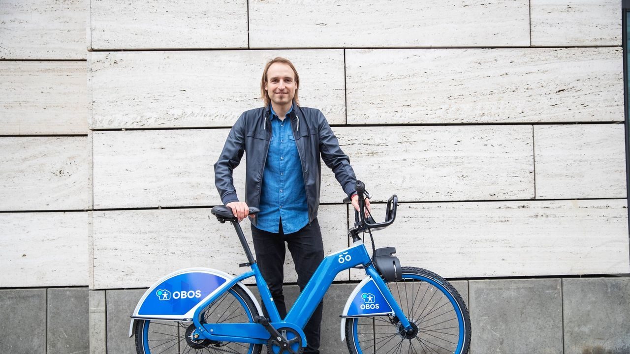 bysyklene har fått pigger i vinter