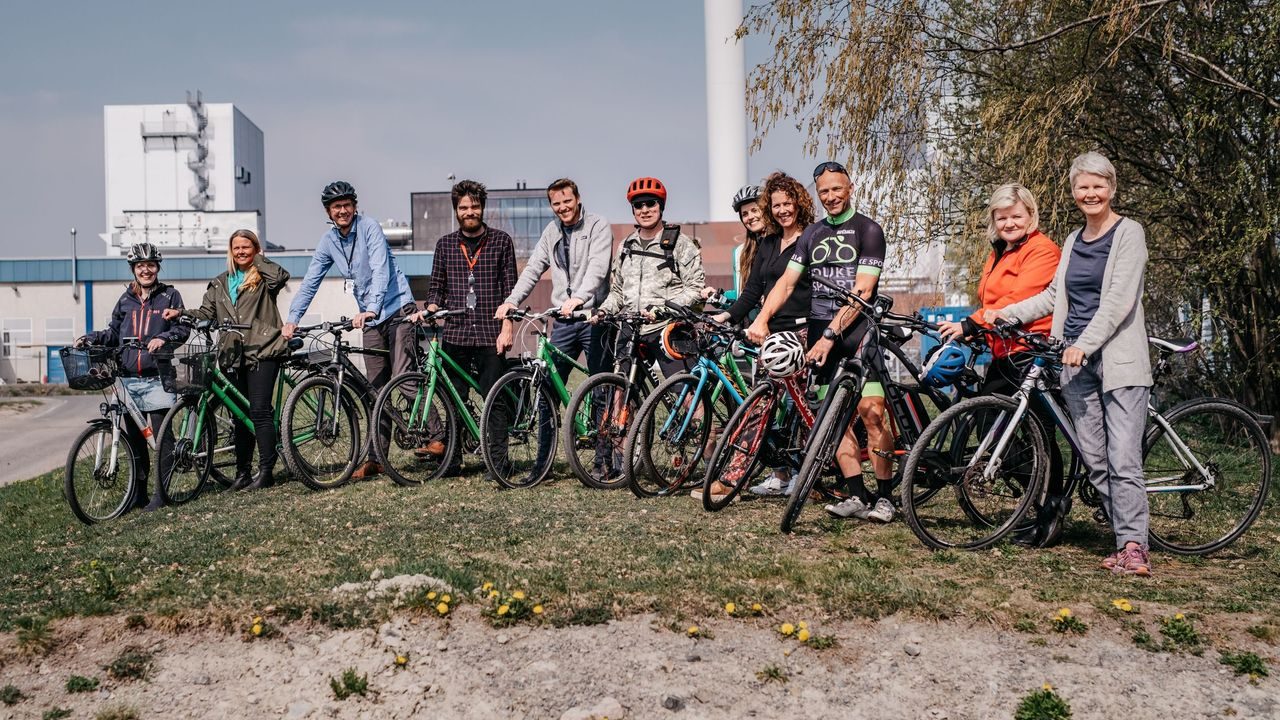 sykkelvennlig arbeidsplass