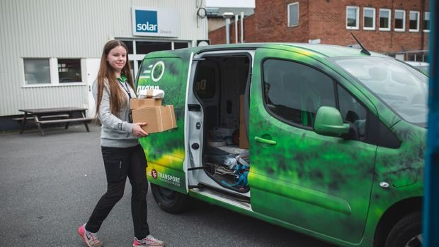 grønn varetransport