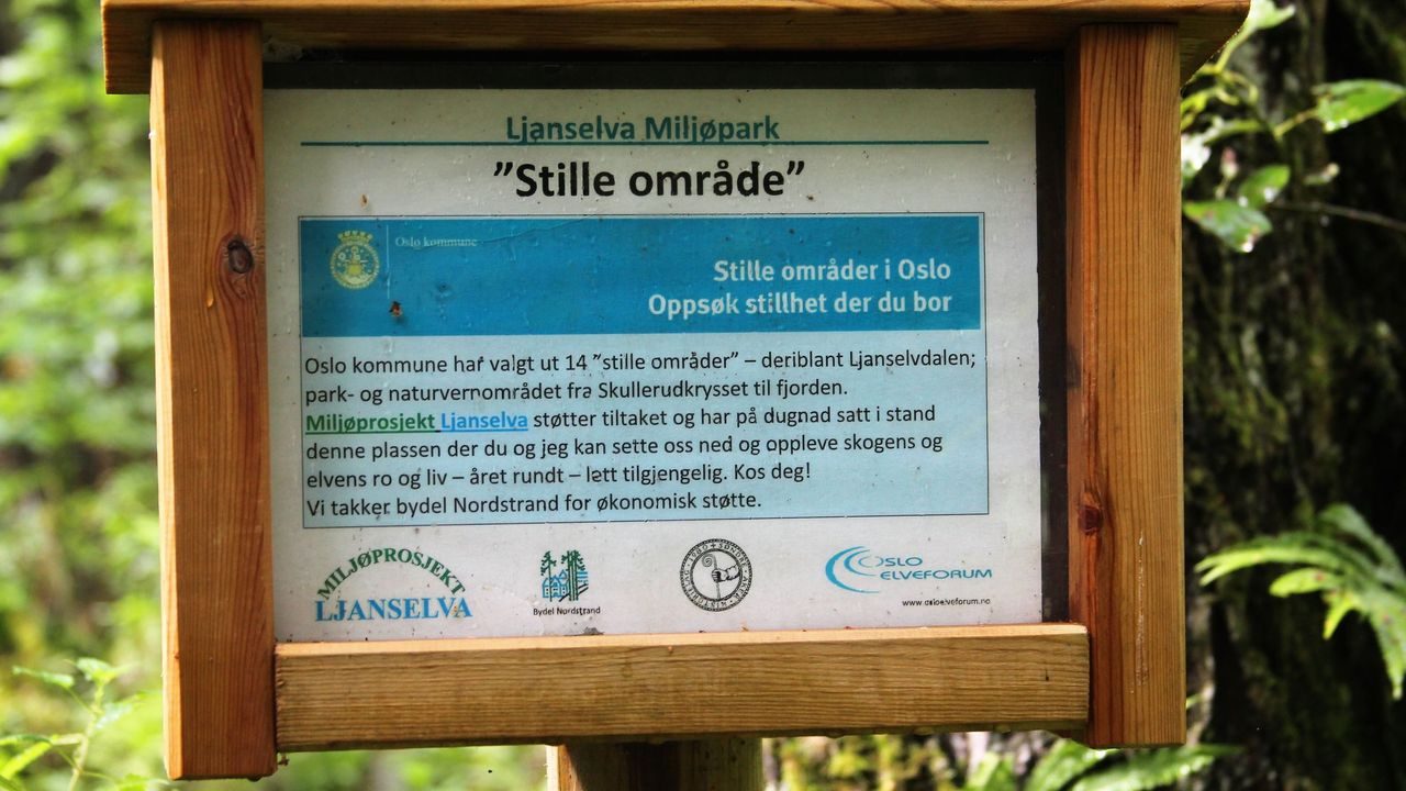 Oslos bekker og elver. Foto: Julie Messel