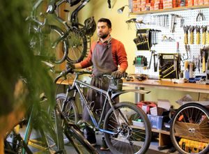 På D20 kan barn bytte sykkel til en som passer bedre