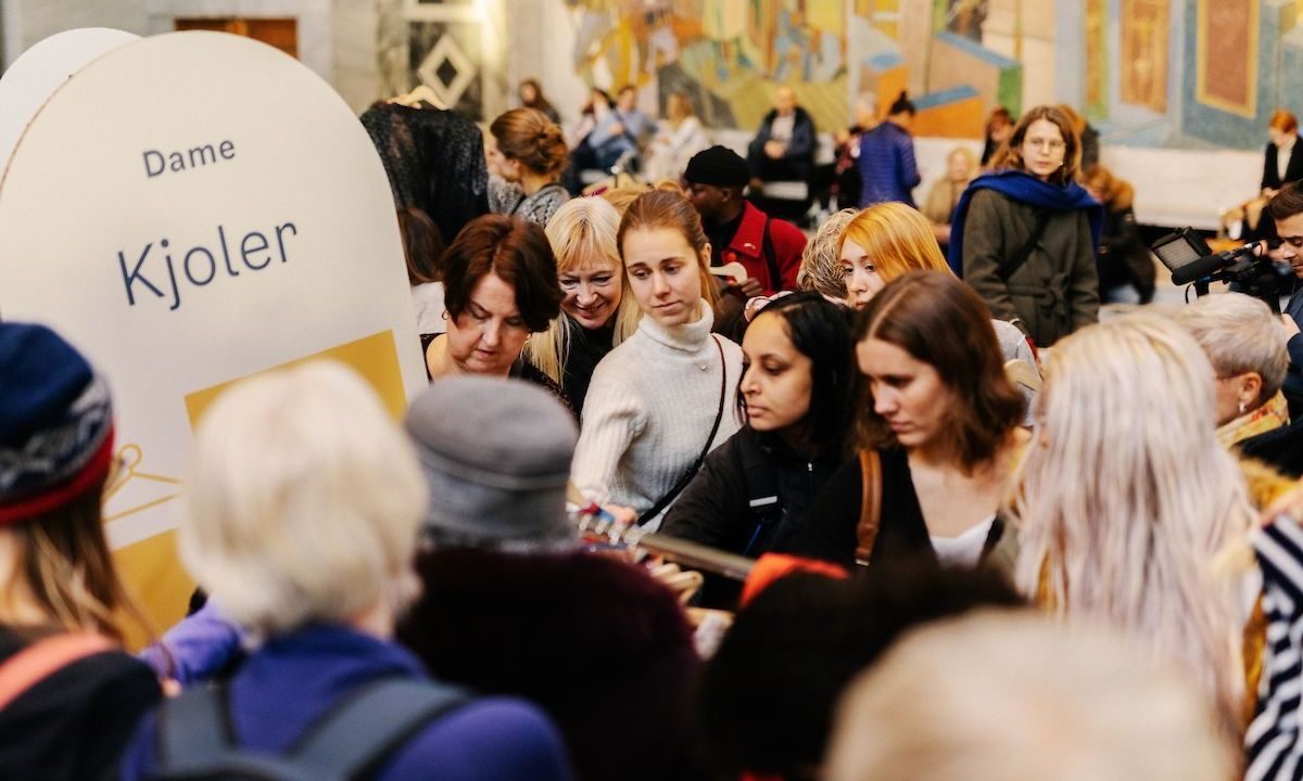 Miljøhovedstadsåret: Klesbytting i Rådhushallen