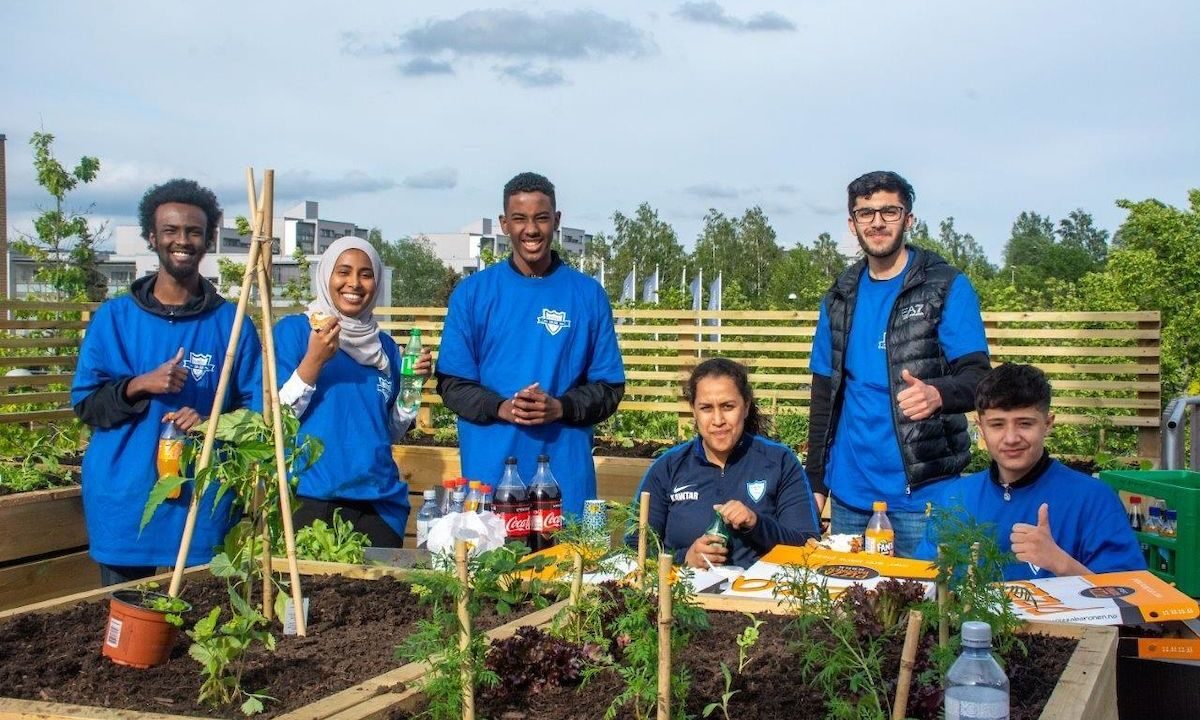Miljøhovedstadsåret: Takhage på Furuset