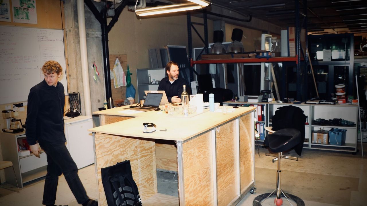 Verkstedet til Resirqel, som driver med ombruk av byggevarer