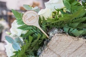 Nedbrytbart sorgbinderi erstatter oasis:: Merke av tre