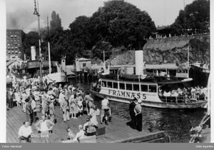 Utsyn over Pipervika, oslo