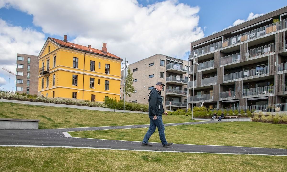 Fottur gjennom Petersborgparken