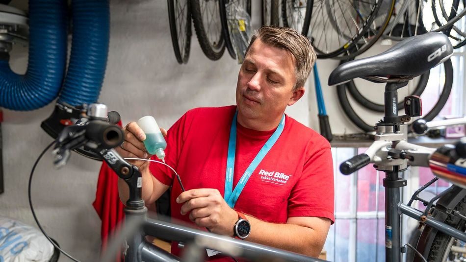 sykkelreparatør