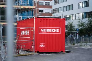 Veidekkes sykkelcontainer