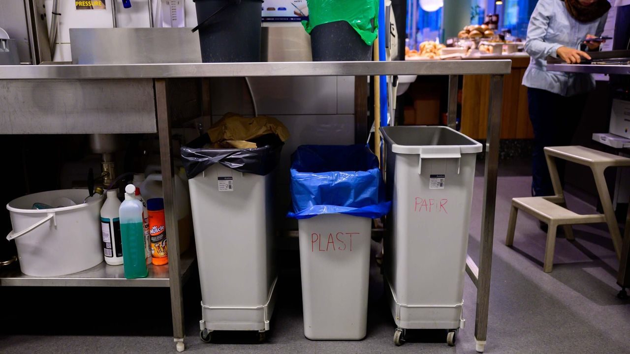 Grønn innovasjon: Avfallsdunker for kildesortering