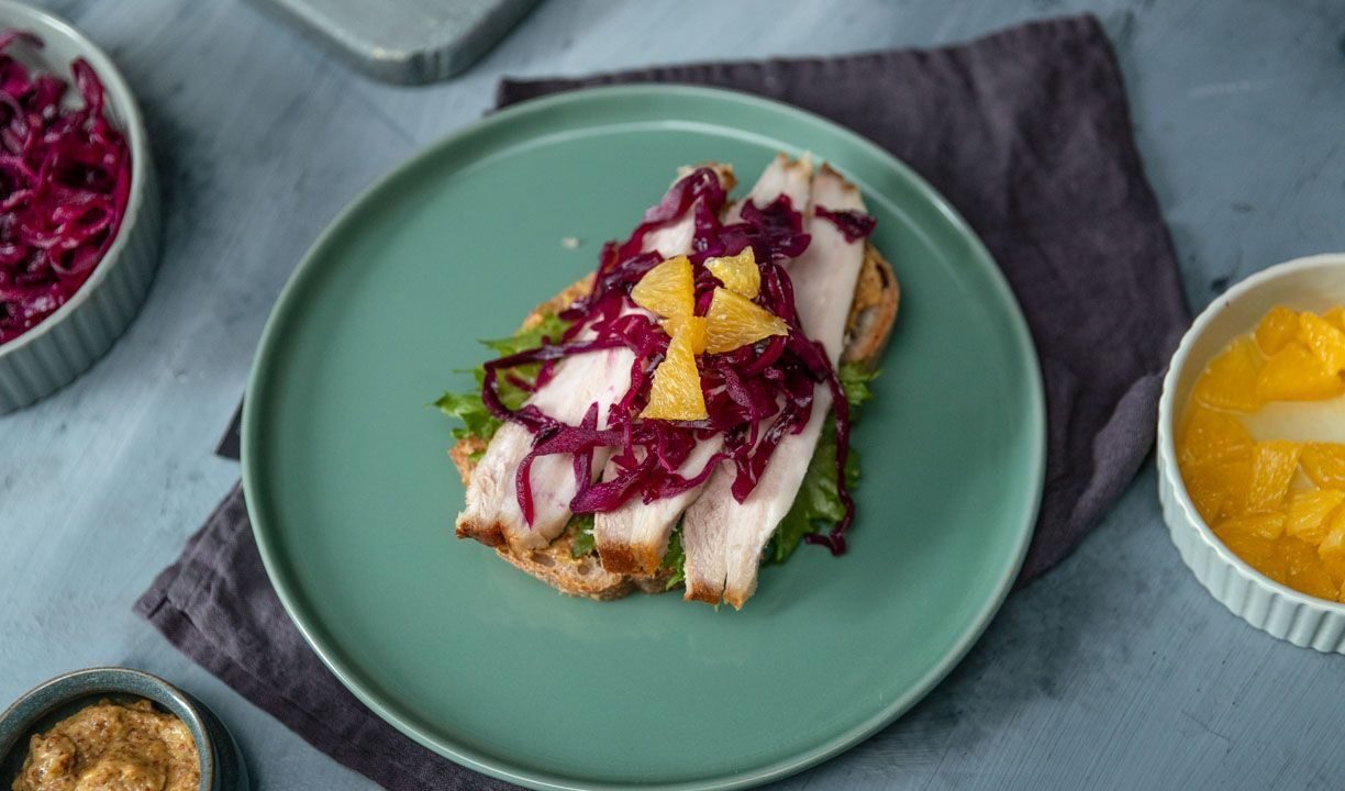 Tre retter med ribberester: ribbesandwich