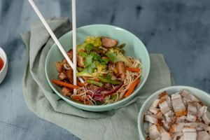 Tre retter med ribberester: ribbewok