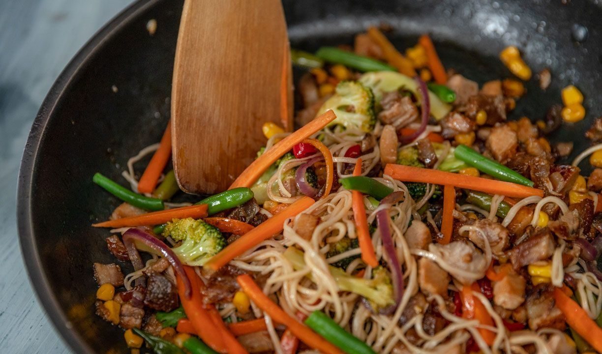 Tre retter med ribberester: ribbewok