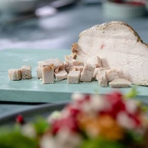 restemat med kalkunrester