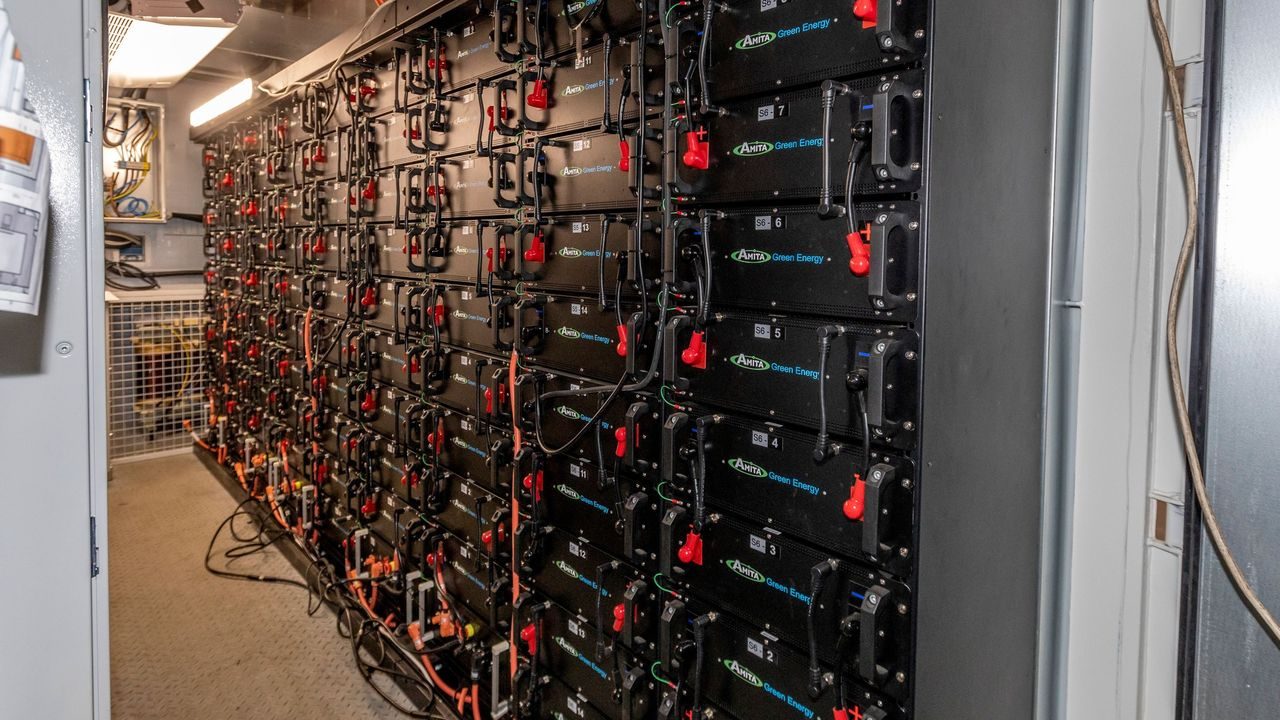 hurtiglader for byggeplassen