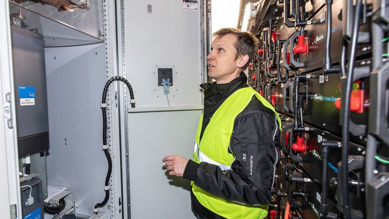 hurtiglader for byggeplassen