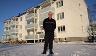 klima- og energifondet: Morten Hermansen foran blokk
