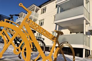 klima- og energifondet: Sykkelstativ i Manglerud borettslag