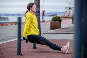 styrketrening utendørs: dips