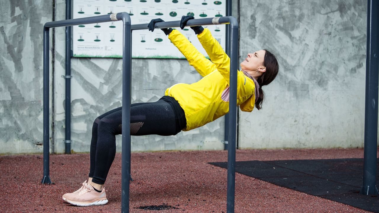 styrketrening utendørs: