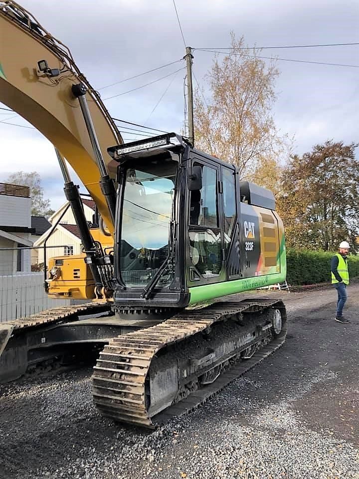 utslippsfrie anleggsplasser, elgraver