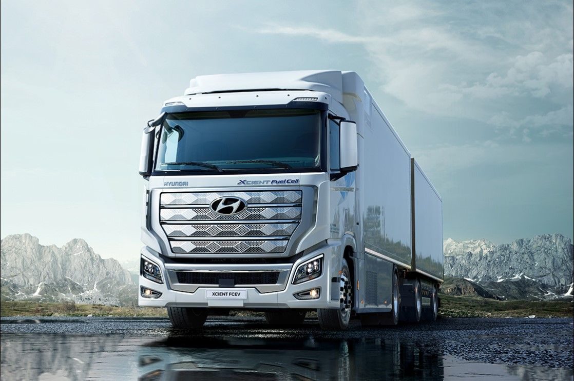 Lastebil på hydrogen