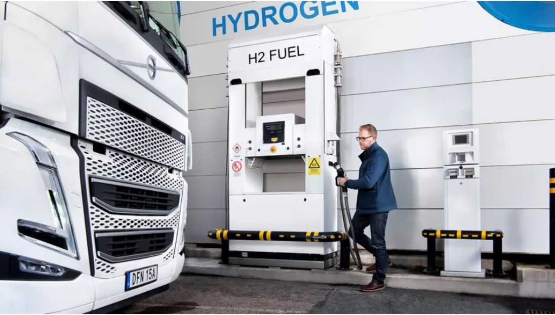 Lastebil på hydrogen