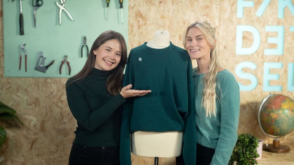 fiks det selv, hull i genser