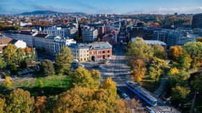 luftfoto av Oslo, tatt av Fartein Rurdjord