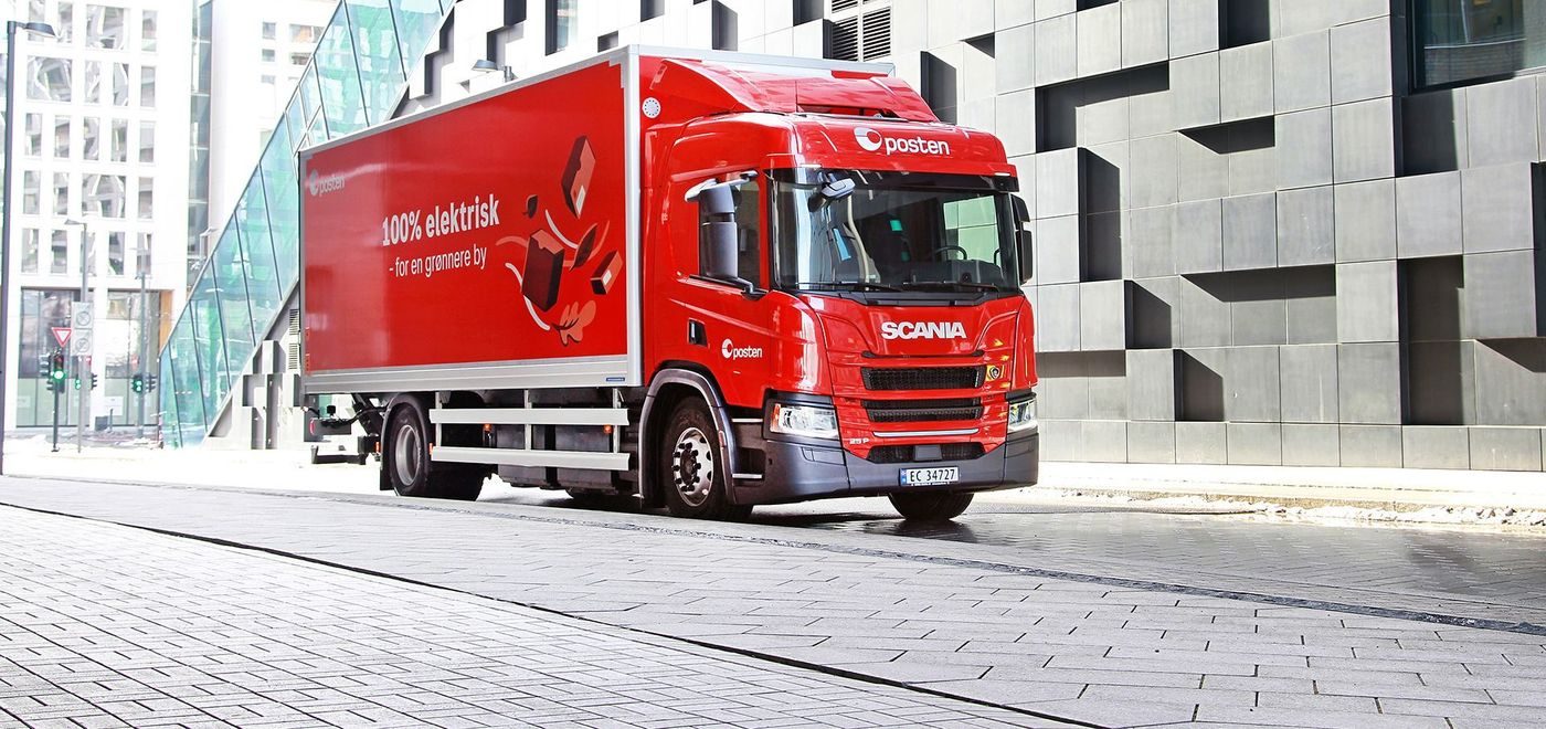 Posten har bestilt 50 elektriske lastebiler, som snart blir å se på norske veier